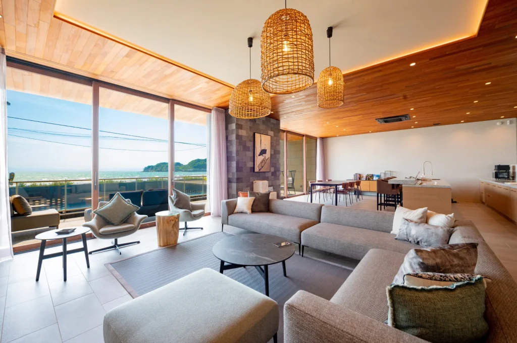 UMITO鎌倉 由比ヶ浜のリビング